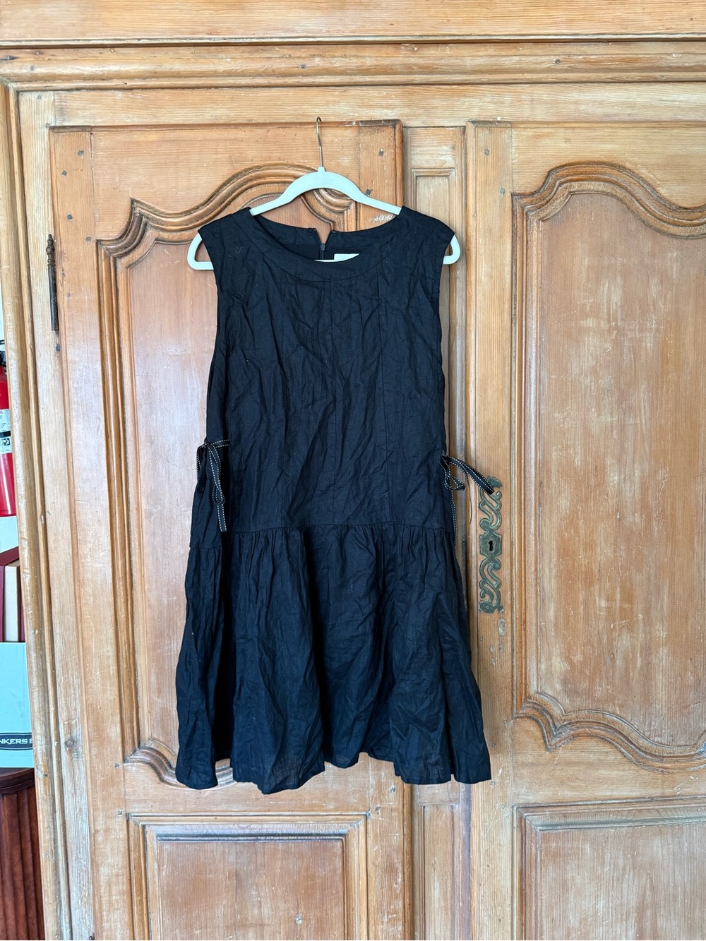 DISSH linen Black Dress
